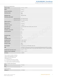 HL18-B4B3BH Datasheet Page 3