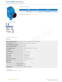 HL18-N3A3BA Datasheet Page 2