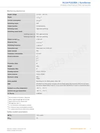 HL18-P1G3BA Datasheet Page 3