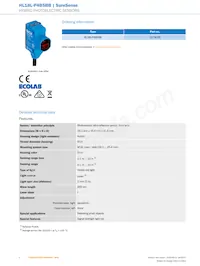 HL18L-P4B5BB Datasheet Pagina 2