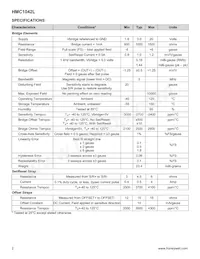 HMC1042L-TR Datasheet Page 2