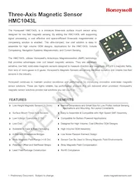 HMC1043L-TR-RC Datenblatt Cover