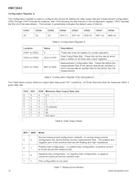 HMC5843-TR Datasheet Page 12