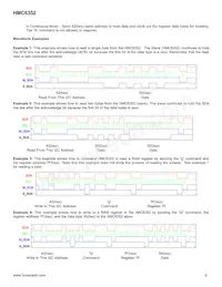 HMC6352-TR Datasheet Page 9