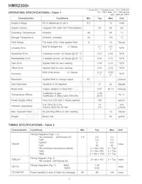 HMR2300R-422 Datasheet Page 2