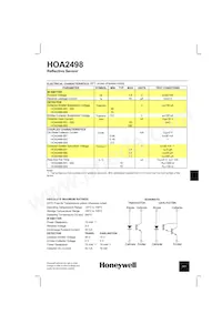 HOA2498-003數據表 頁面 2