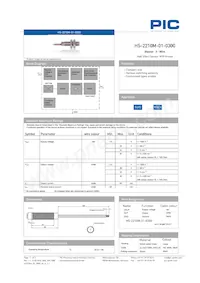 HS-2210M-01-0300 Datenblatt Cover