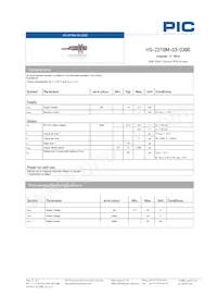 HS-2210M-03-0300 데이터 시트 페이지 2