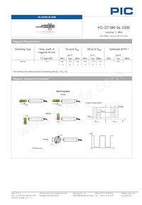 HS-2210M-04-0300 Datenblatt Seite 3