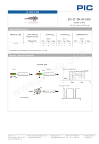 HS-2210M-05-0300 Datenblatt Seite 3