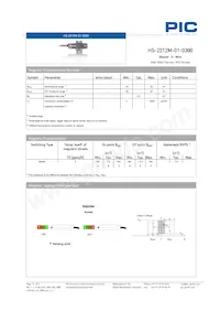 HS-2212M-01-0300 Datasheet Pagina 3