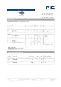HS-2212M-03-0300 Datasheet Page 2