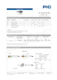 HS-2212M-03-0300 Datasheet Page 3