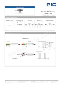 HS-2212M-05-0300 Datasheet Page 3