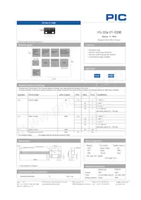 HS-324-01-0300 Datasheet Cover