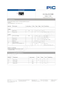 HS-324-03-0300 Datasheet Page 2
