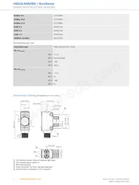 HSE18-A4A2BA Datasheet Page 4