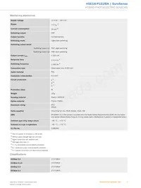 HSE18-P1G2BA數據表 頁面 3