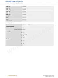 HSE18-P1G2BA Datasheet Page 4