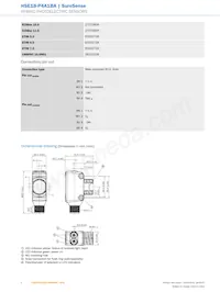 HSE18-P4A1BA 데이터 시트 페이지 4