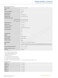 HSE18L-N4A5BA Datasheet Pagina 3