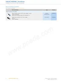 HSE18L-N4A5BA Datasheet Pagina 8