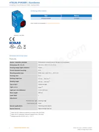 HTB18L-P4A5BB Datasheet Pagina 2