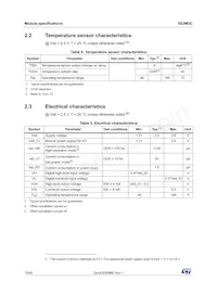 IIS2MDCTR Datasheet Page 10