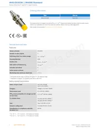 IN40-D0303K Datasheet Page 2
