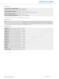 ISD400-7211 Datasheet Page 3