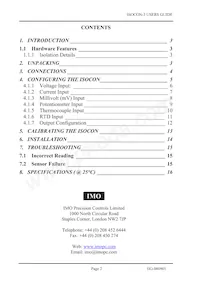 ISOCON-3 Datasheet Page 2