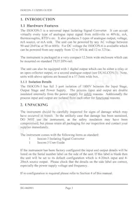 ISOCON-3 Datasheet Pagina 3