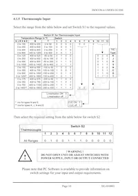ISOCON-6 Datasheet Page 10