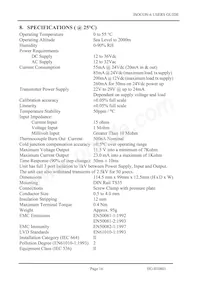 ISOCON-6 Datasheet Page 16