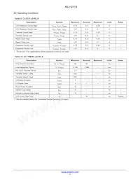 KLI-2113-DAA-ED-AA Datasheet Page 11