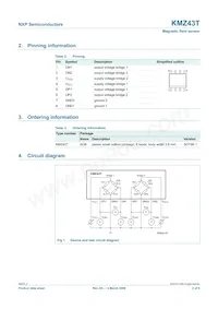 KMZ43T Datasheet Page 2