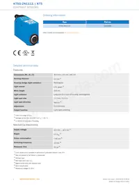 KT5G-2N1111 Datasheet Page 2