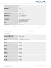 KT5G-2P1112 Datasheet Page 3