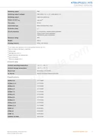 KT5G-2P1121 Datasheet Pagina 3