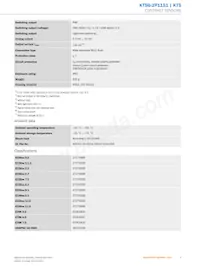 KT5G-2P1151 Datasheet Page 3