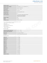 KT5G-2P1151 Datasheet Pagina 3