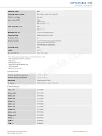 KT5W-2N1113 Datasheet Page 3