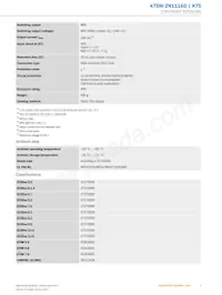 KT5W-2N1116D Datasheet Page 3