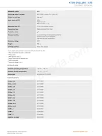 KT5W-2N2116D Datasheet Pagina 3