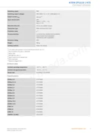 KT5W-2P1116 Datasheet Page 3