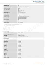 KT5W-2P1116D Datasheet Pagina 3