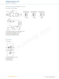 KT5W-2P1116D Datasheet Page 4