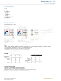 KT5W-2P1116D Datasheet Pagina 5