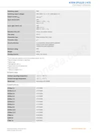 KT5W-2P1123 Datasheet Pagina 3