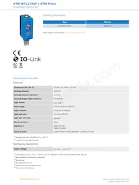 KTM-WP117A1P Datasheet Page 2